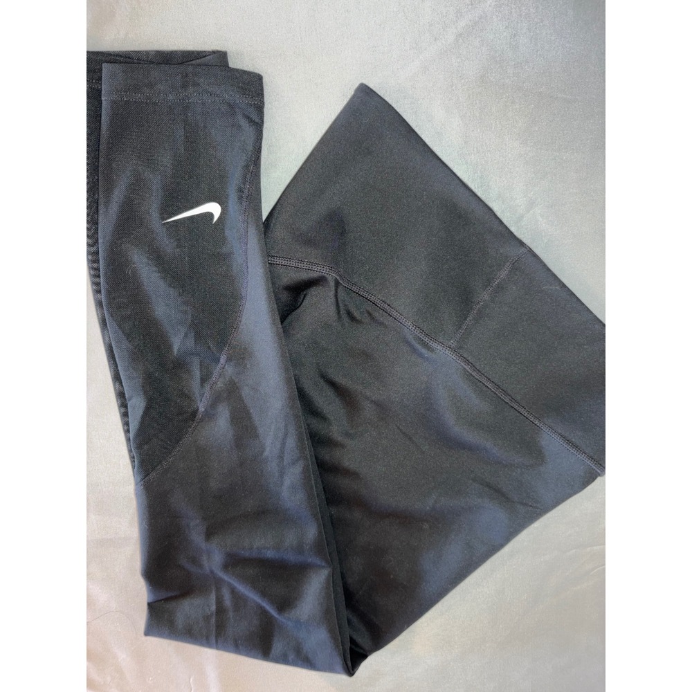 Nike‎ Women's Black Running Training Capri Leggings Athletic Workout Small